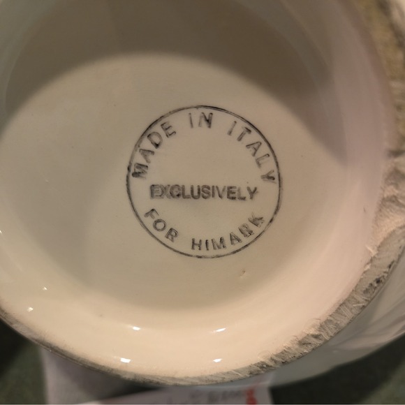 Large Serving Round Pasta/ Fruit Bowl ๐ design 9" dia Himark Made In Italy - Picture 5 of 6